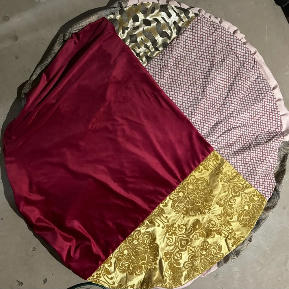 Papasan chair zip cushion cover